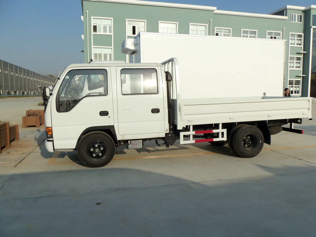 Isuzu 100P cargo truck delivery to Egypt