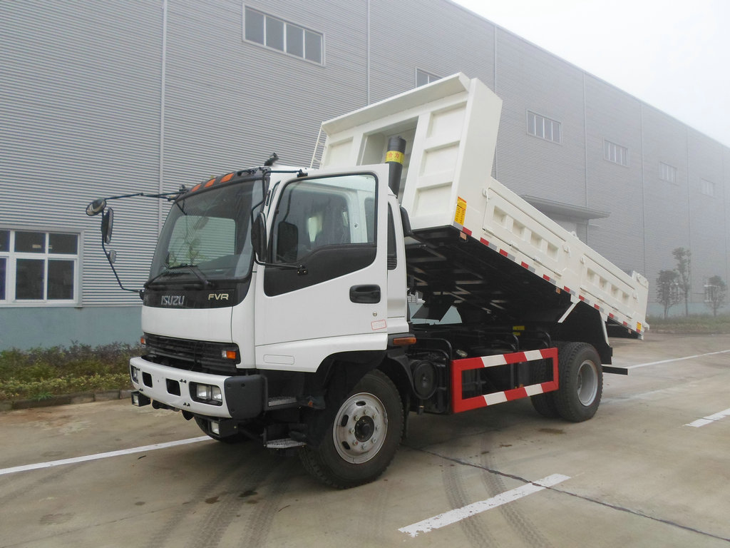 Isuzu dump truck export to Angola