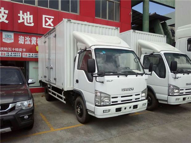 Isuzu elf van truck box truck