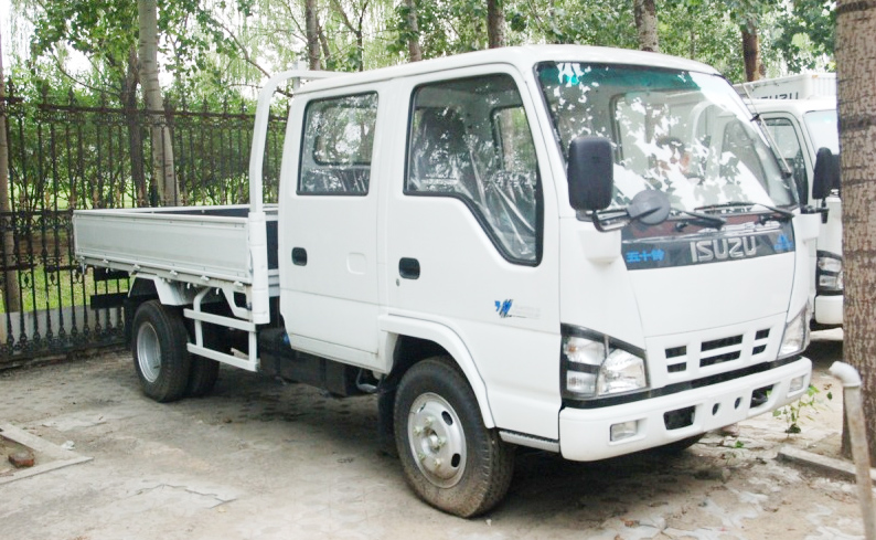 Isuzu 600p Isuzu ELF crew cabin cargo truck