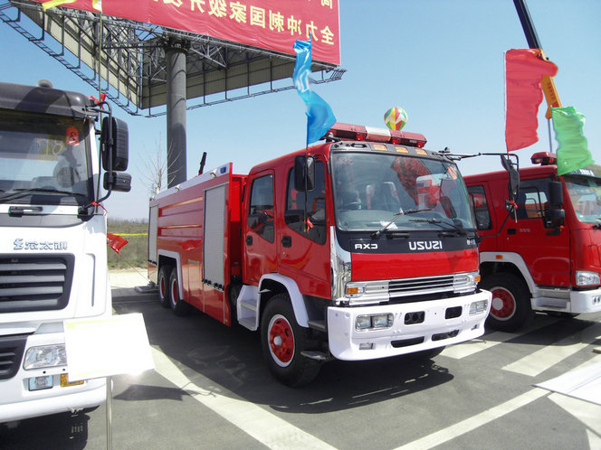 New foam fire engine